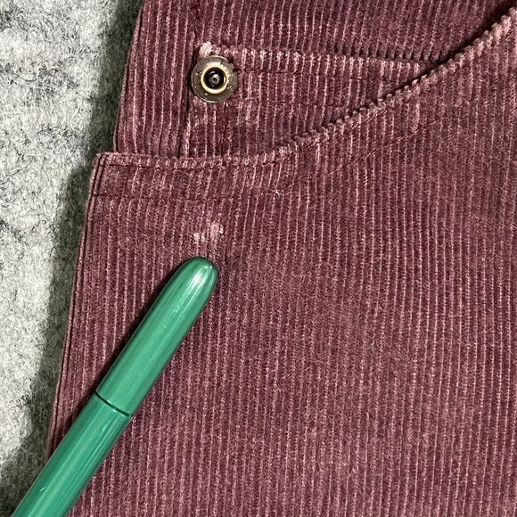 Vintage CHIC by H.I.S. Mauve Corduroy Pants Women’s 12 Pink High Waisted 70’s - Picture 10 of 15